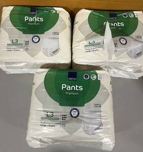 17457175 Abena 45ct L3 Disposable Underwear Large Size 3 Packs Of 15 Bladder Protection