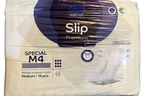 Abena 713571008140 Adult Diapers Slip Special Premium Incontinence Briefs Level 4 Medium 14ct