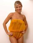 Ac Medical Sissy Angelia Amber Pvc Romper And Matching Panty