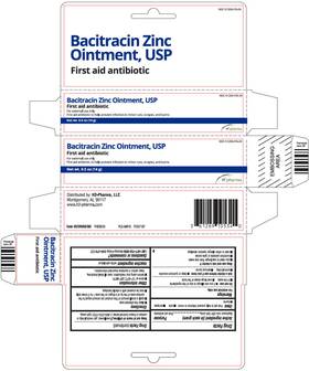 00472-1105-56 Actavis Bacitracin Zinc First Aid Ointment Minor Cut Burn Relief 1 Oz Pack Of 2