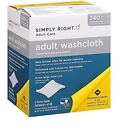 Ad Offers Simply Right Adult Washcloths Pack New 781213867641