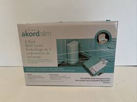 00217078 Akord Janibell Slim Refill Liner Adult Diaper Disposal 2 Pack