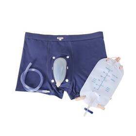 Alisasin 763527984634 Reusable Urinary Receiver For Men Elderly Urine Collector Kit Panties Fixed U