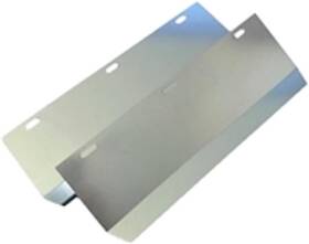 All Things Bunnies 313056524537 12 Inch Galvanized Urine Guard Single