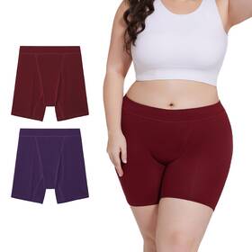 A-w1638-v Allbase Washable Incontinence Underwear For Women Leakproof 2 Pack