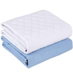 Alsunny 791265944016 Non-slip Bed Pads 34 Inch X36 2 Pack Waterproof Washable Underpads Mattress Pro