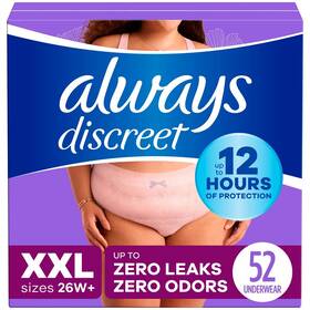 Always Discreet 030772146477 Maximum Underwear - Xxl 52ct