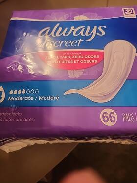 66763 Always Discreet Adult 3x66 Pack Case