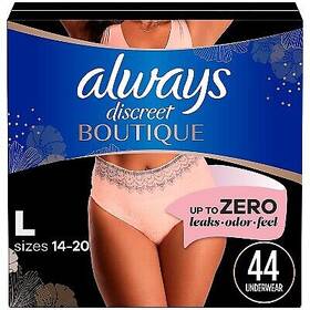 91103051 Always Discreet Boutique Underwear Womens Incontinence - Maximum Protection
