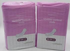 Amazon Basics 195515013819 60 Count Women Incontinence Pads For Lot Of 2