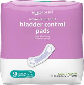 Amazon Basics 313105616657 Womens Incontinence Pads Bladder Control And Postpartum Light Abs Amazon Basics 313105616657 Womens Incontinence Pads Bladder Control And Postpartum Light Abs