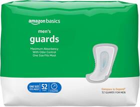 Amazon Basics 711181207101 Assurance Male Guard Better Leak Protection And Comfort 104ct - Value Pack
