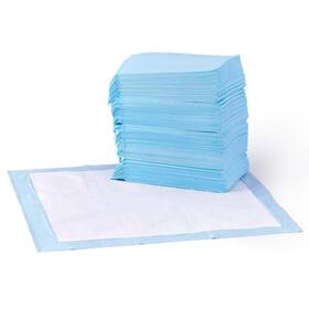 Trp50r Amazon Basics Dog And Puppy Pee Pads Regular 50 Count Blue White