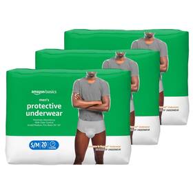 Amazon.com Services Llc 195515024099 60 Count Basics Incontinence Underwear For Men Maximum Absorbency