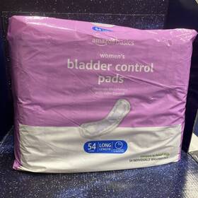 Amazonbasics 195515013826 Amazon Basic Womens Bladder Control 54 Pads - Moderate Absorbency Odor