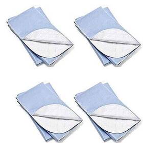 Amu Solutions 426931187512 4 Pack 30 X 36 Washable Bed Pads/reusable Incontinence Underpads Ideal For Ch