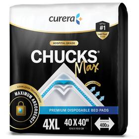 Aos Brands 313054256249 Chucks Max Hospital Bed Pads Disposable Adult 40 X Breathable Incontinence P