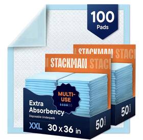 85001041 Aos Brands Chucks Pads Disposable 100pack Adult Incontinence Underpads 30 Inch X 36 Extra Large