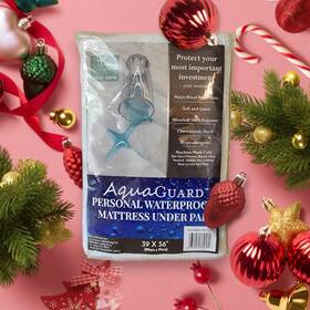 Aqua Guard 032251389160 Adult Incontinence Mattress Under Pad 39 Inch X 36 Machine Washable