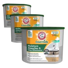 Arm & Hammer 075919133118 And Essentials Disposable Moisture Absorber Odor Eliminator Tub Li