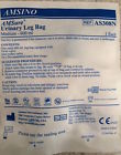 As308n Valve Amsino Amsure Urinary Leg Bags Medium Twist New
