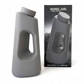 Asley 608275496544 Sleek Modern Male Urinal With Leak Proof Screw Cap Lid Large 42oz Capacity- O
