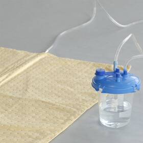 83630-2 Aspen Colby Surgical Surgisafe Absorbent Floor Mat 36 X 40 Inch Yellow 95005