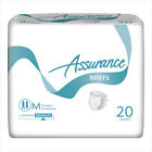 Asr00805 Assurance Incontinence Briefs Unisex 681131110778