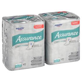 Assurance 681131306119 Men S Guards Maximum Absorbency 104 Count 2 X 52 Ct