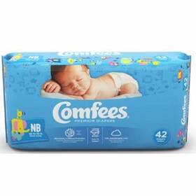 Attends 086679415369 Unisex Baby Diaper Comfees Tab Closure Newborn Disposa