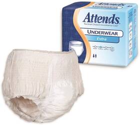 48ap0740-chs Attends Adult Pull-on Extra Absorbency Protective Underwear X-large 58 Inch - 68