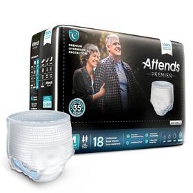 Ali-uw20 Attends Premier Protective Underwear With Dry Lock Containment Core For Adult