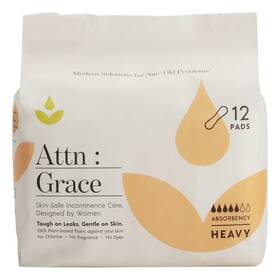 Attn Grace 860007310270 New Lot Of 2 Incontinence And Post Partum Heavy Pads 12 Ct Each