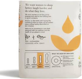 Ag-p200 Attn Grace Heavy Incontinence Pads For Women 28-pack - High Absorbency Protec