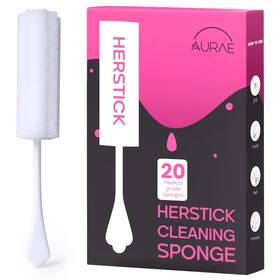 Auher4795 Aurae Herstick Absorbing Sponge For Women By - 20 Pack 1 Count Of
