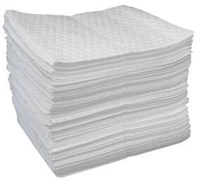 A01tw31 Auto Care Autocare Heavyweight Oil Absorbing Pads White Heavy Weight Oil-on