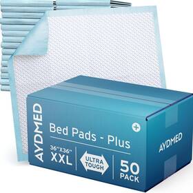 Am-bp-01 Aydmed 50 X 36 Inch Disposable Incontinence Bed Pads Extra Large Heavy D Am-bp-01 Aydmed 50 X 36 Inch Disposable Incontinence Bed Pads Extra Large Heavy D