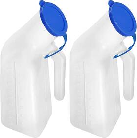 Azmaz 445056924925 Urinals For Men Portable 32 Oz / 1000 Ml Bedside Urinal Bottle Medical
