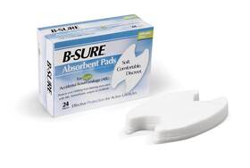 B-sure 696850065407 Incontinence Liner Light Absorbency One Size Fits Most Unisex Disposable 14
