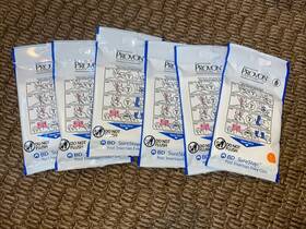 Dfc100 Bd 6-packs Of 5 Provon Foley Care Wipes Short Date Price