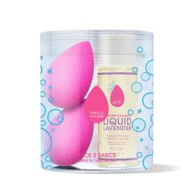 266528 Beautyblender Back 2 Basics 3-piece Blend And Cleanse Set Original Beauty Bl