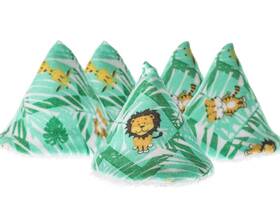 Pt3089 Beba Bean Pee Teepee Baby Boys 5 Pack Jungle Green Incontinence Protector Shields
