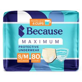 Because 810005862349 Premium Maximum Plus Adult Incontinence And Postpartum Bladder Leak