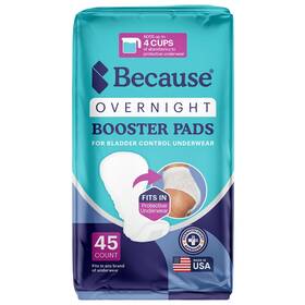 Because 810005865326 Overnight Booster Pads Fit All Adult Diapers Helps Keep Your D