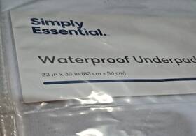 21085 Bed Bath And Beyond Simply Essential Waterproof Underpaid Washable Chuck 33 Inch X 35 Incontinence Aide