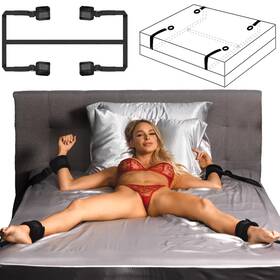 Ah227 Bedroom Bliss Signature Collection Lovers Deluxe Bed Restraint System For Men Women And Couples