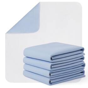 Bhvesll 313440166344 Washable Incontinence Bed Pad 36x54 2 Inch Packs Reusable Underpads Waterproof