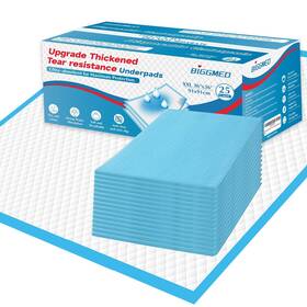 Biggmed 749755264434 Tear-resistant Bed Pads Disposable Adult 36 Inch X 115 Gram Xxl Extra Large C
