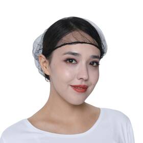 Bjefhyp 635393093010 Disposable Nylon Mesh Hat Breathable Soft And Comfortable Dining Service N