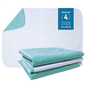 Bodymed 815991025891 Extra Heavy Absorbency Washable And Reusable Underpad 34 X 36-inch 4
